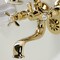 Kingston Brass KS245PB Tub Wall Mount Clawfoot Tub Faucet with Hand Shower, Polished Brass KS245PB - alternate 4